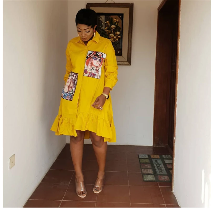 Африканские платья для женщин Дашики африканская одежда Riche размера плюс