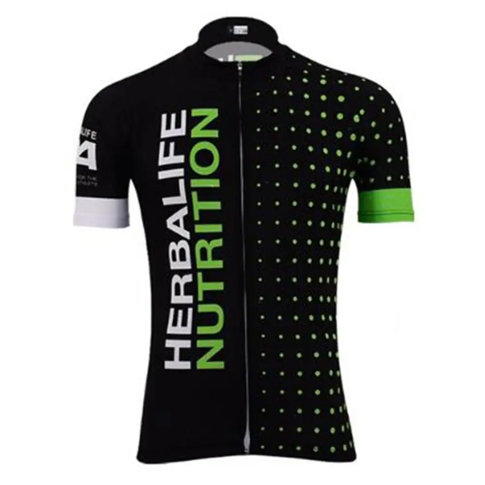 jersey 2 Herbalife Велоспорт Джерси комплект черный короткий рукав велосипедная Одежда Майо MTB нагрудник шорты костюм велосипед спортивная одежда Ropa Ciclismo - Цвет: jersey 2