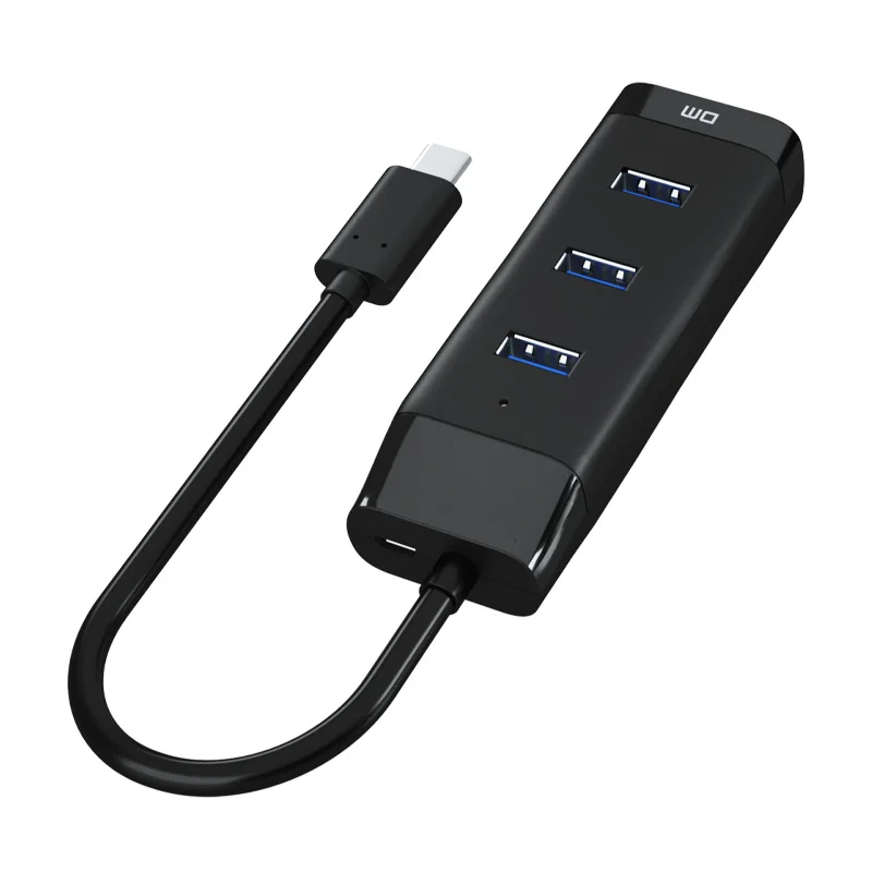 Высокоскоростной 4-портовый USB 3 0 CHB037 компактный концентратор для ПК ноутбука