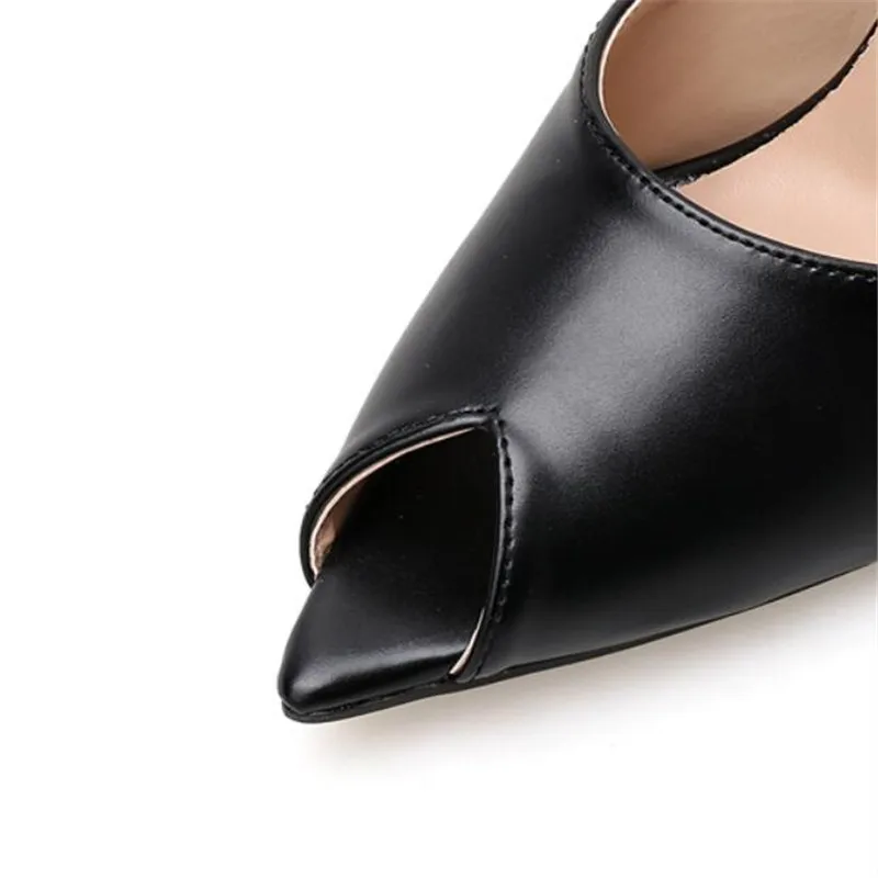 Летние женские тапочки женская обувь новинка пикантные туфли с открытым носком