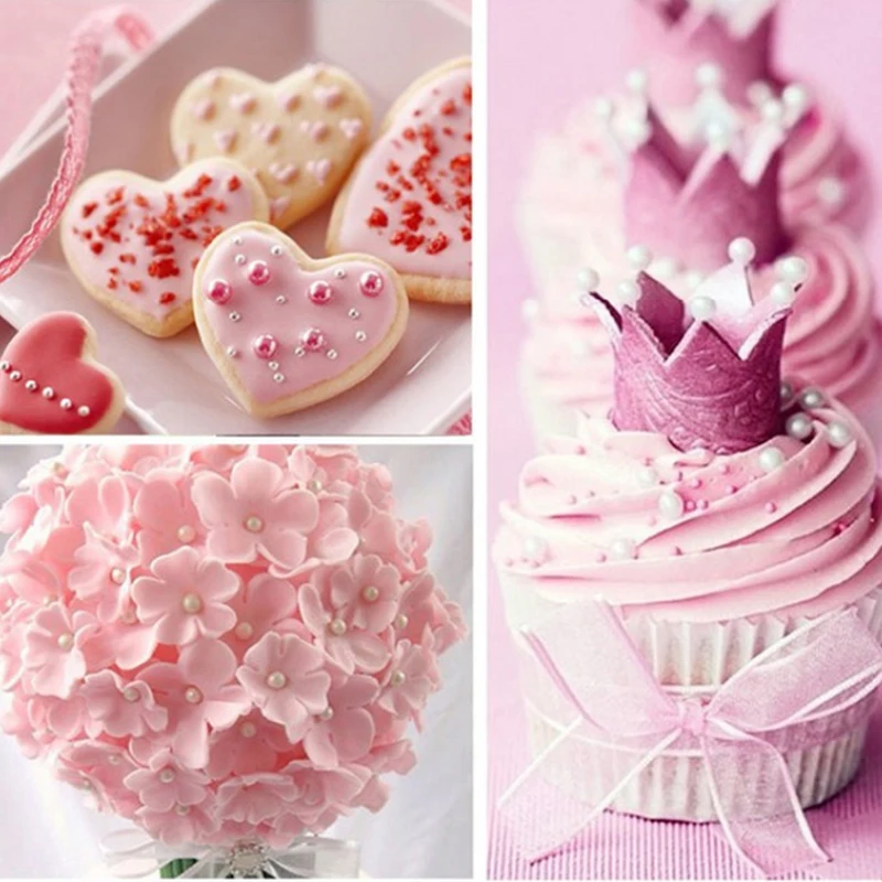 Meibum разноцветный капкейк десерт топпинги бусина съедобные жемчуг сахар Свадьба