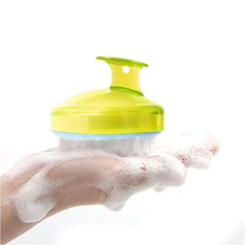 

Silicone Massage comb Spa Slimming Massage Brush Body Shampoo Head Massager Comb Hair Washing Comb Bath Brush Shower Prop TSLM2