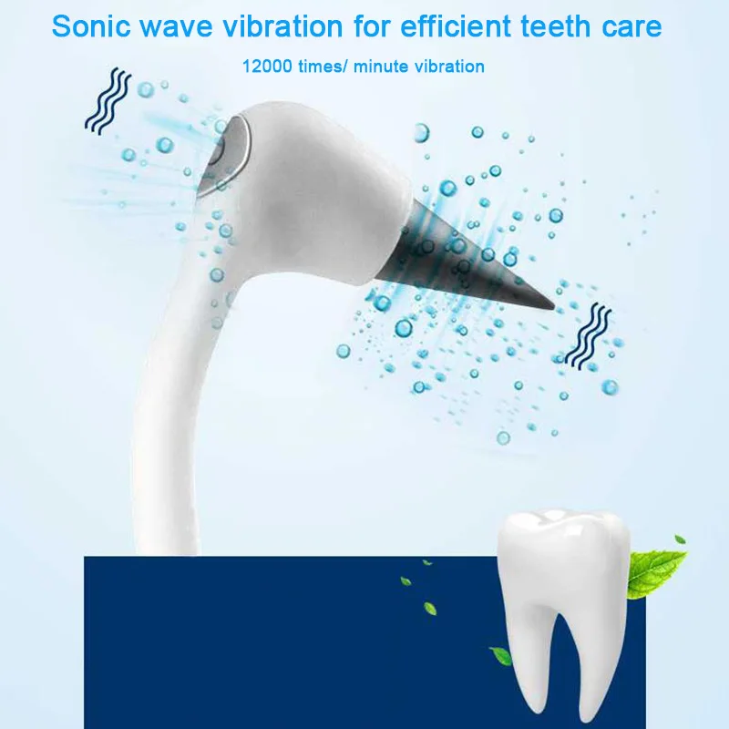 Электрическая ультразвуковая вибрация гигиена полости рта ластик для зубов