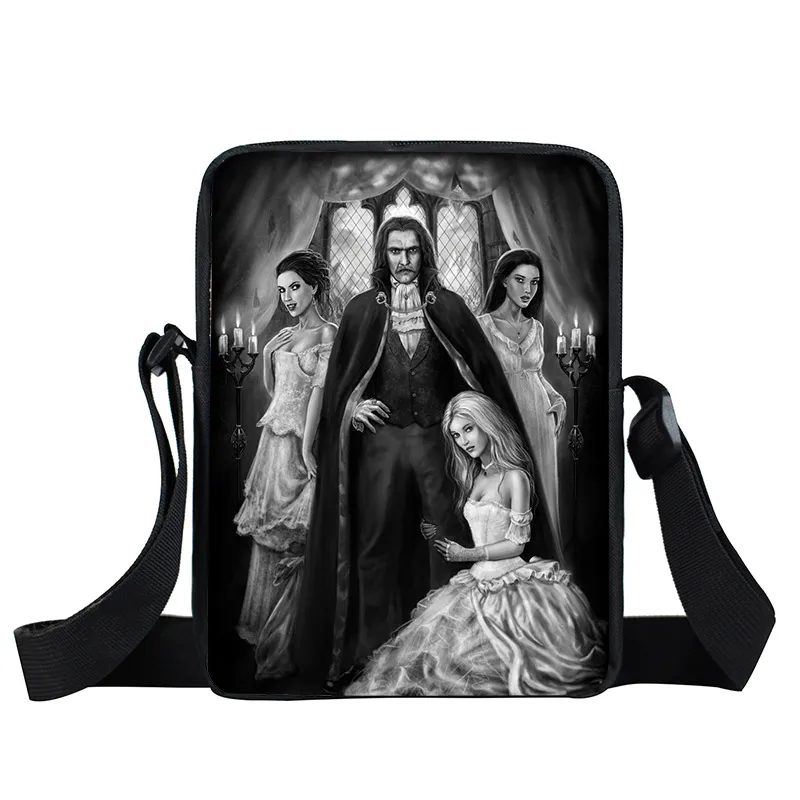 Компактная сумка-мессенджер DRACULA VLAD TEPES The Impaler женские сумки на плечо с вампиром
