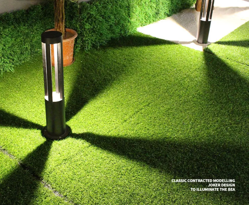 Простая Современная уличная газонная лампа 10 Вт водонепроницаемая светодиодная