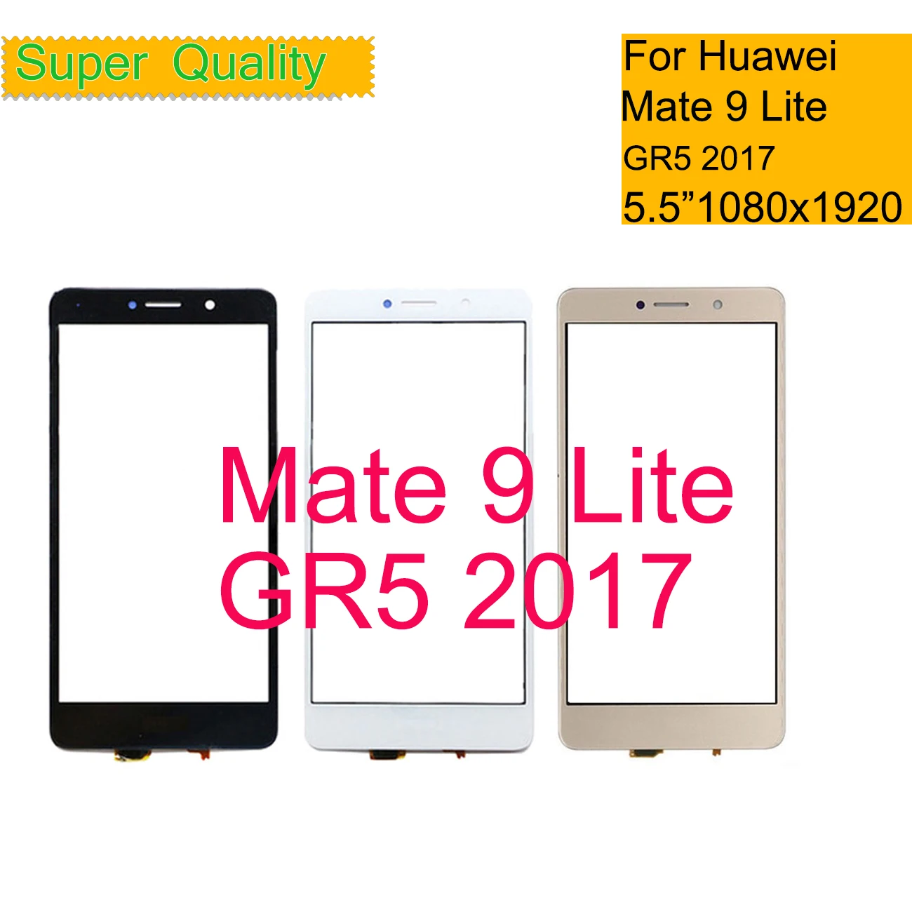 5," для huawei Коврики 9 Lite GR5 BLL-L21 BLL-L22 BLL-L23 Сенсорный экран сенсорный Панель Сенсор окрашенные запасные части для Стекло сенсорный Экран