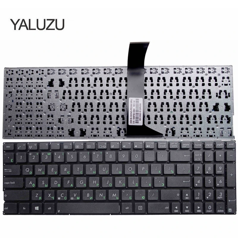 New Russian laptop Keyboard for Asus F552 F552C F552CL F552E F552EA F552EP F552LA F552LAV F552LD R510V RU Black