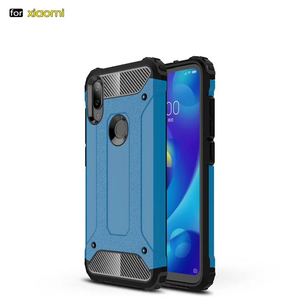 Жесткий Чехол-броня для телефона с роботом для xiaomi 8 A3 Lite explore ore Max 3 9 SE 9T CC9 E POPC F1 mix3 play redmi S2 6A Note 6 7 7A K20 PRO