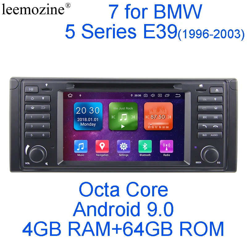 Новейший Android 8 0 Восьмиядерный 4G RAM 64G ROM GPS навигация 7 &quotавтомобильный dvd плеер для