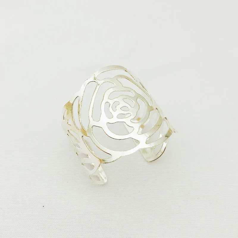 Модное простое кольцо для салфеток 10 шт./лот металлическое с пряжкой в виде