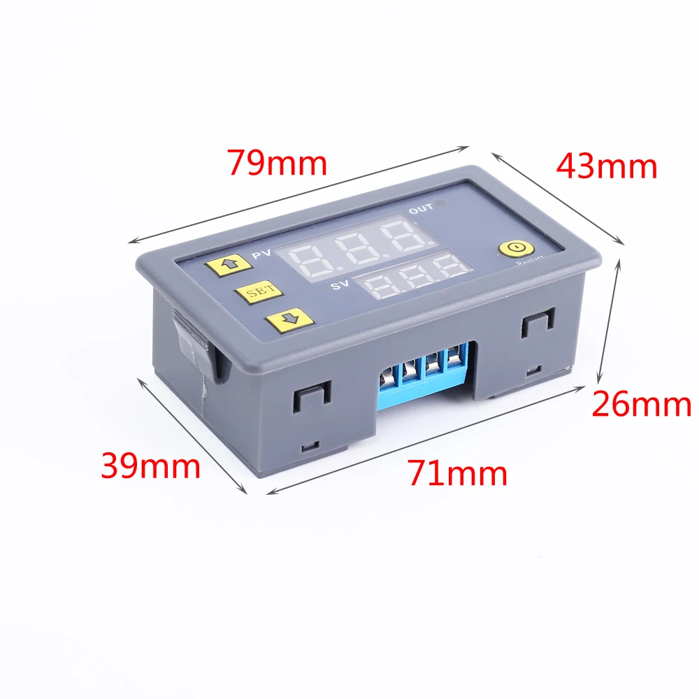 Термометр термопары K-type со светодиодный ным дисплеем -60 ~ 500 градусов Цельсия DC 12 В