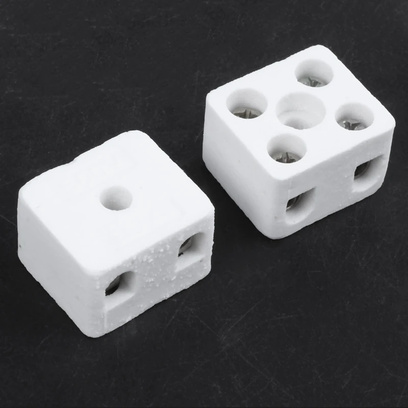 5 шт. керамические клеммные колодки с отверстиями|Клеммные колодки| |