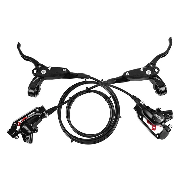 

JEDERLO Mountain Bike Bicycle Hydraulic Disc Brake Aluminum Alloy 750/1350Mm F160-R140/F180-R160 Bicycle Brake Accessories