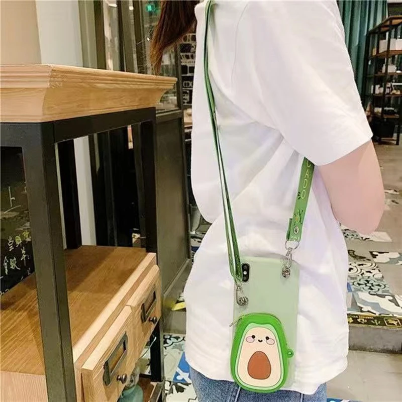 Чехол-кошелек на молнии с милыми мультяшными рисунками для Huawei P20 Lite P30 P10