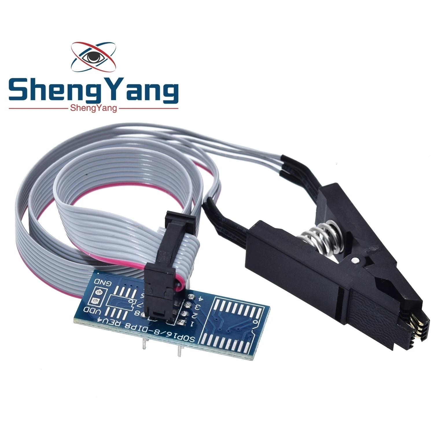 1 шт. ShengYang умная электроника CH340 CH340G CH341 CH341A 24 25 серия EEPROM Flash биос USB программатор с программным обеспечением и Драйвером