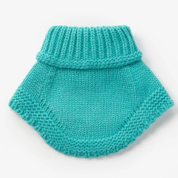 Шарф манишка для девочки размер 3 6 лет цвет мята|Шарф| |