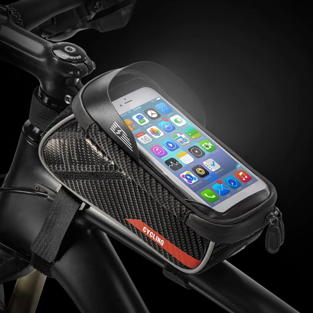 Мешок для велосипедов с защитой от дождя крепящаяся на переднюю раму