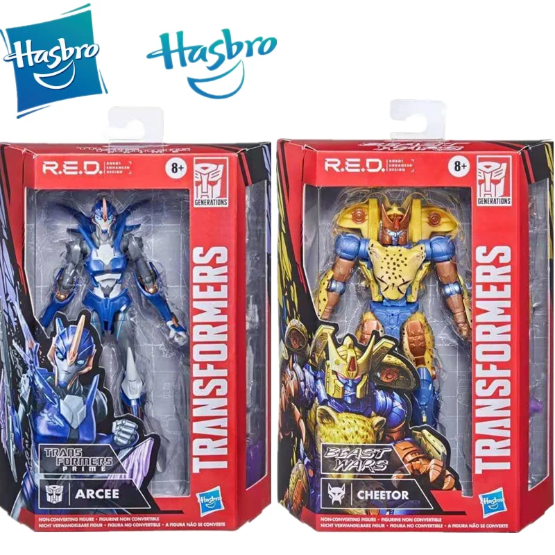 

Hasbro Transformers Toys RED Actionable Doll 6-inch TFP Arcy BW Yellow Leopard Warrior 3C Figure Doll Toy Model