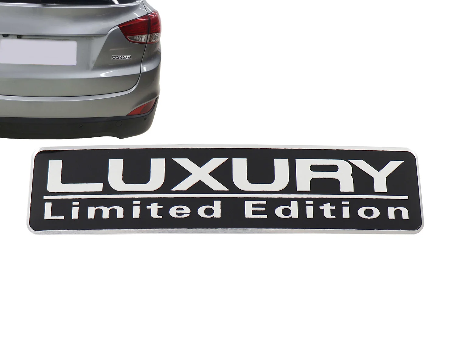 Черная Роскошная Лимитированная серия для крышек БАГАЖНИКА АВТОМОБИЛЯ стикер с