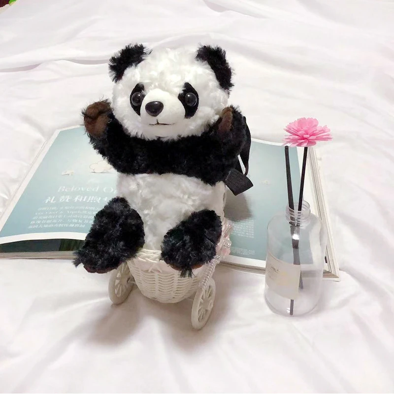 Женская сумка новые модные плюшевые panda с героями мультфильмов милые сумки