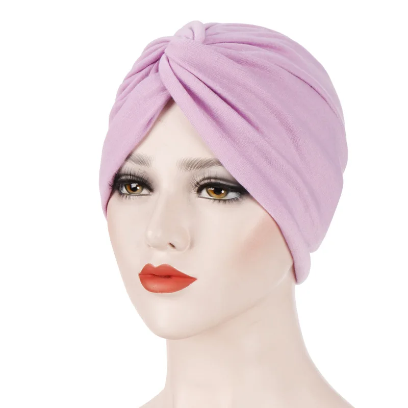 

J9 10pcs Muslim stretch Turban cap Full Cover Inner Hijab Caps Islamic Underscarf Bonnet Solid Modal Under Scarf caps turbante