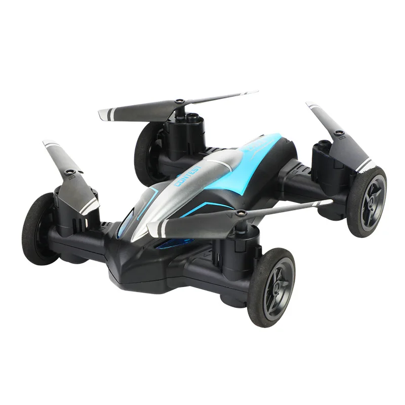 

Remote Control Drone Toy Stunt Land and Air Dual Purpose Quadcopter Can Set Height and Take Off with One Key Drone