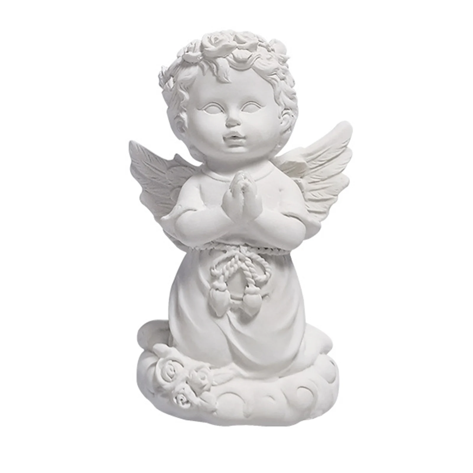 

Скандинавская винтажная Статуя Ангела, домашний декор, ретро ангел, художественные скульптуры, ремесла, орнамент, уличное сказочное садово...