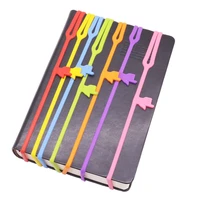 1 pcs flexible bookmark learning stationery unique creative silicone finger pointing bookmark elasticity book mark