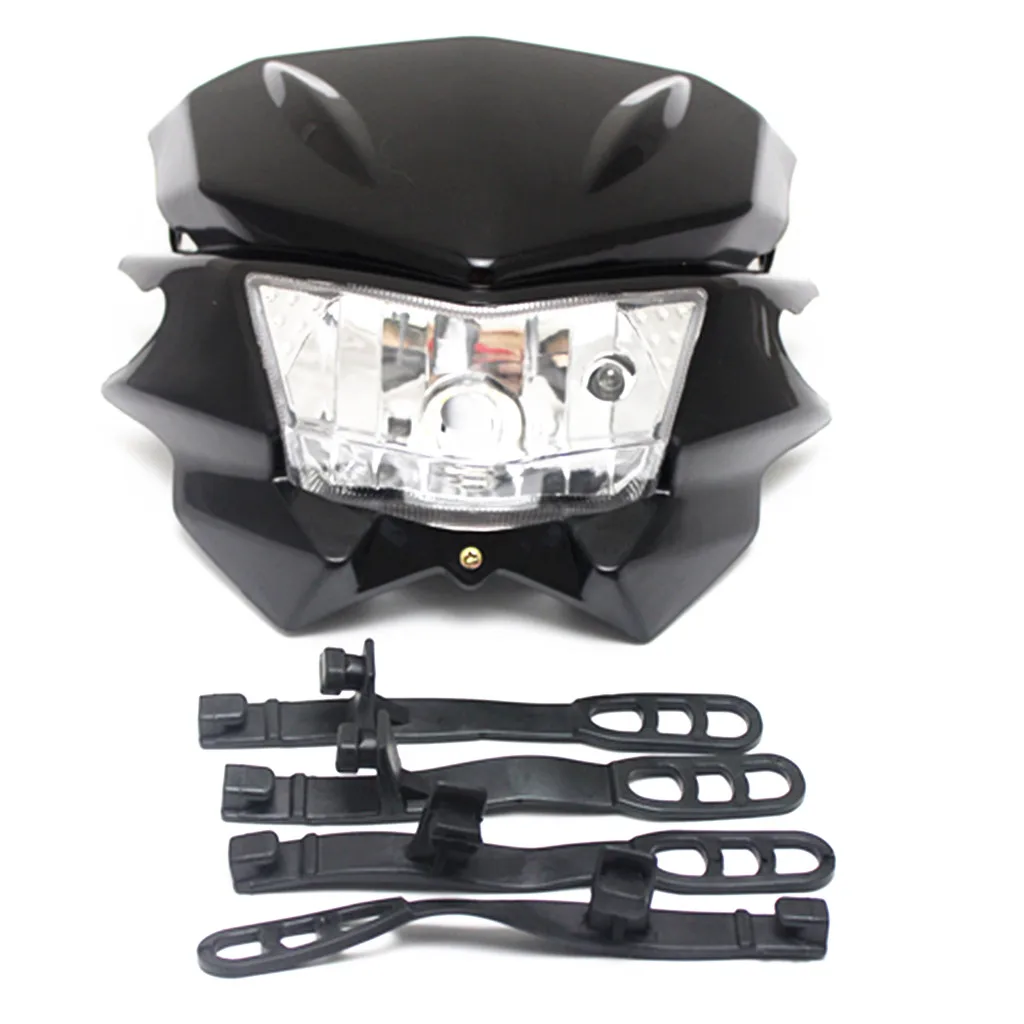 

SLGJMP Universal Motorcycle Headlight Fairing For KAWASAKI YAMAHA SUZUKI HONDA Dirt Bike