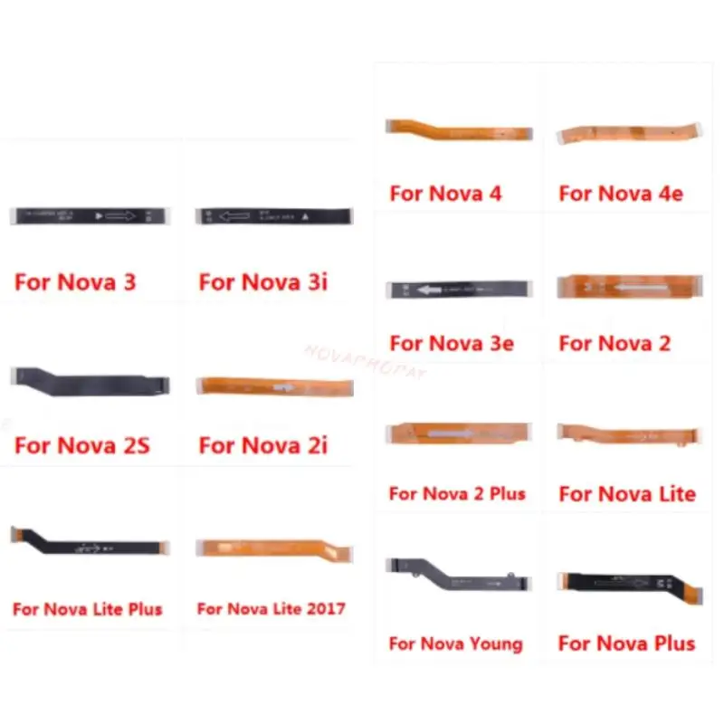 Материнская плата ЖК-дисплей разъем гибкий кабель лента для Huawei Nova 2 2i 2s 3 3E 3i 4 4e 5 5i
