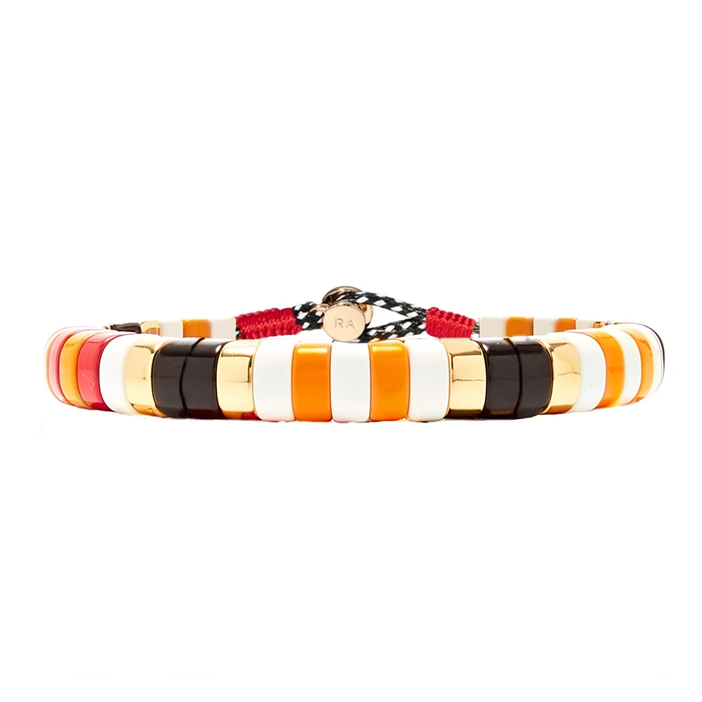Богемные Бохо эмаль RA biziuteria collares de moda ювелирные бусины ожерелье цепочка Корренте Готический воротник гето ожерелья - Окраска металла: bracelet