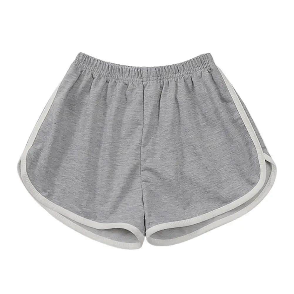 

Quick Drying Breathable Patchwork Elastic Waist Athletic Shorts for Workout