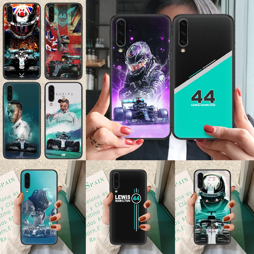 

F1 Lewis Hamilton 44 Phone Case For Samsung Galaxy A 3 5 7 8 10 20 20E 21S 30 30S 40 50 51 70 71 black Waterproof Luxury Cell