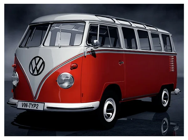 

Vw Camper Van, Retro Metal Sign/plaque Wall Vintage / Gift