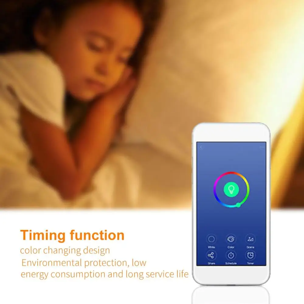 6 Вт RGB умный Wifi светодиодный светильник для свечей украшение умная жизнь WiFi свеча