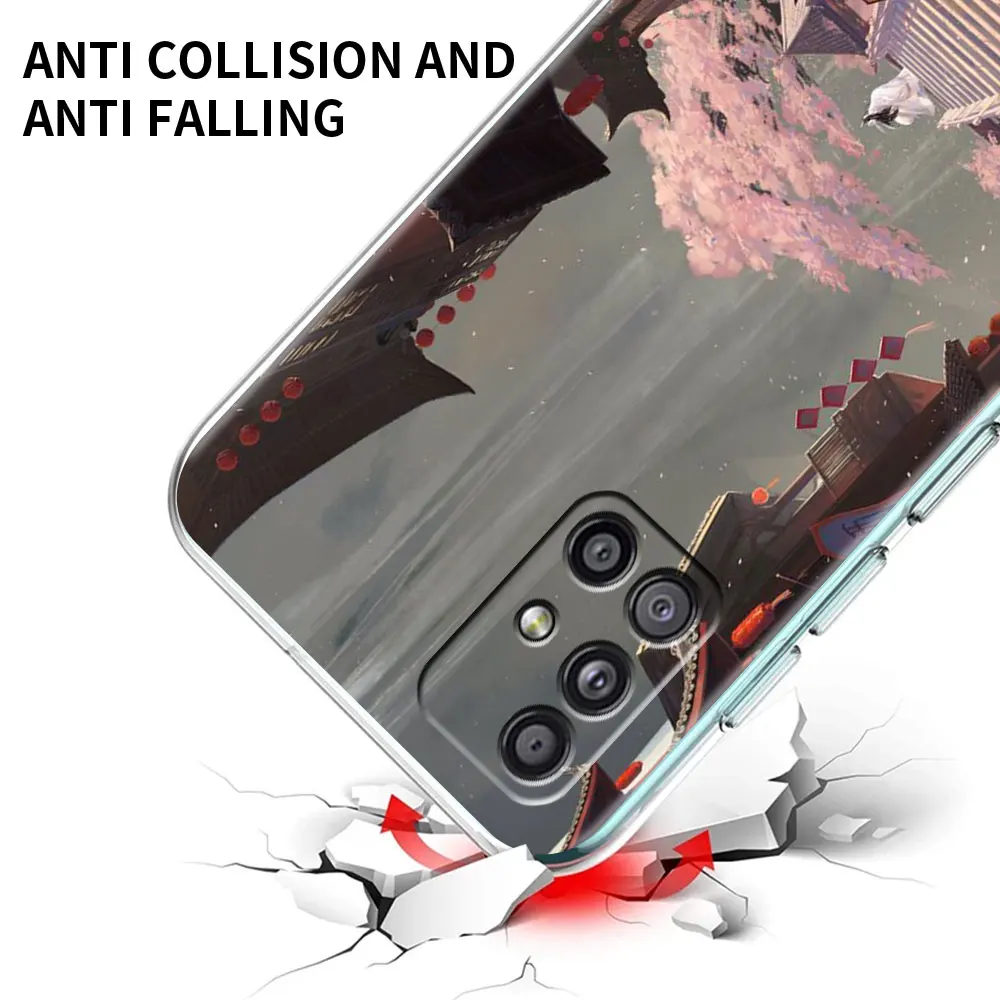 Anime Mo Dao Zu Shi Case For Samsung Galaxy A51 A32 A52 A71 A72 5G A21s A12 A50 A31 A02s A11 A41 A22 A13 Transparent Cover Funda