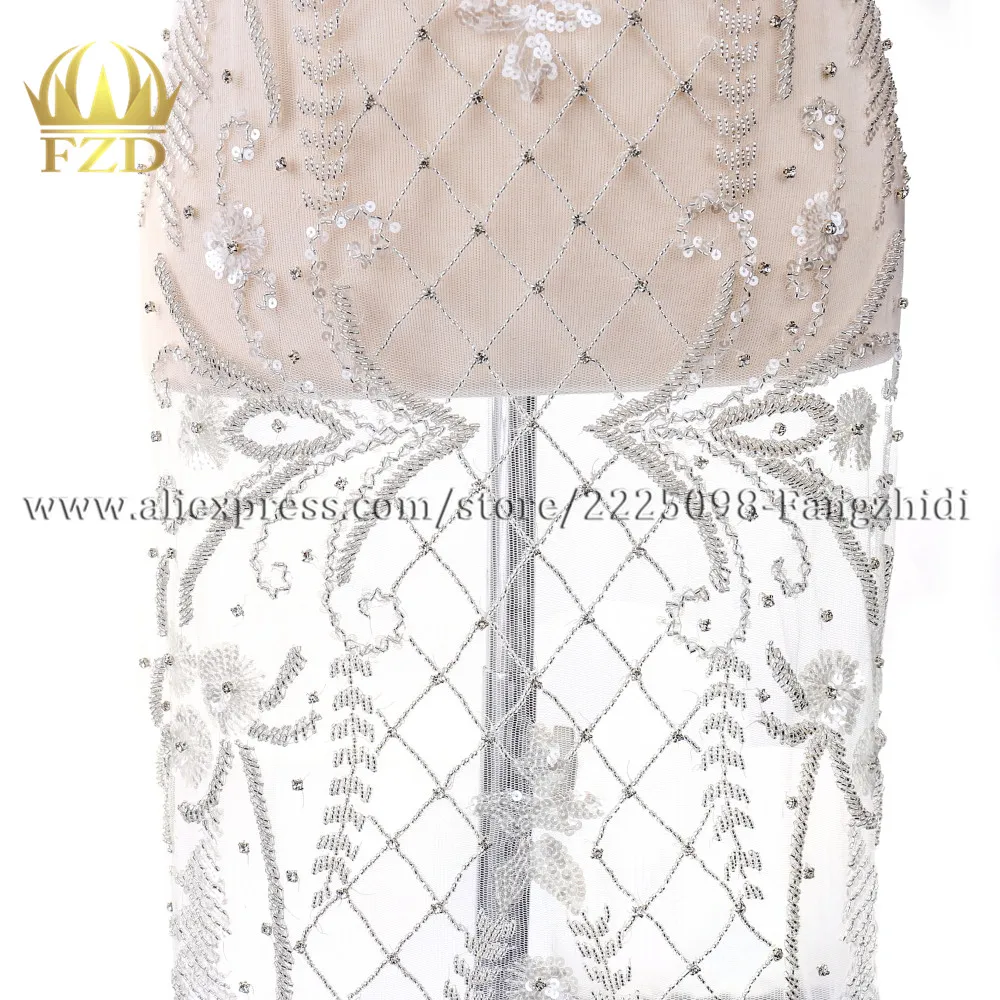 Аппликация лифа из горного хрусталя кристальная аппликация для новобрачных