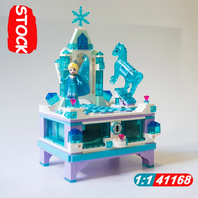 Эльза коробка ювелирных изделий девушка принцесса подарки Анна лед снег замок