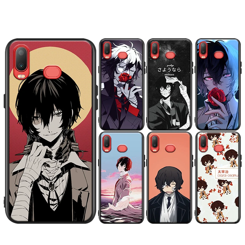 

Bungou Stray Dogs Dazai Osamu for Samsung Galaxy A9 A8 Star A750 A7 A6 A5 A3 Plus 2018 2017 2016 Black Phone Case Soft Cover
