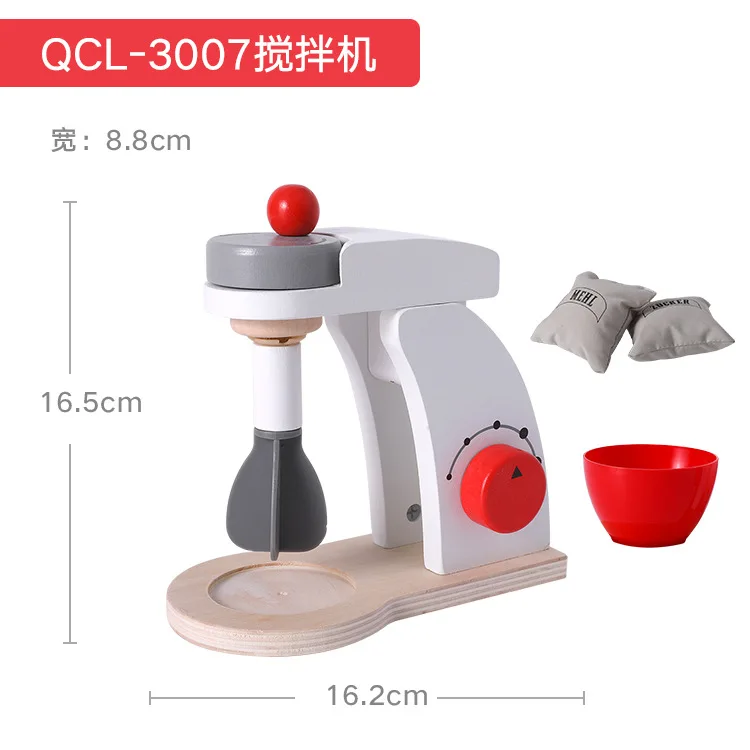 Детские деревянные ролевые игровые наборы Имитационные тостеры хлебопечка