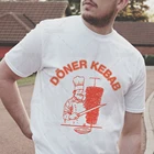 Забавная рубашка Берлина донера кебаба, Новое поступление, футболки кебаба, футболки в стиле хип-хоп, 100% хлопок, футболка