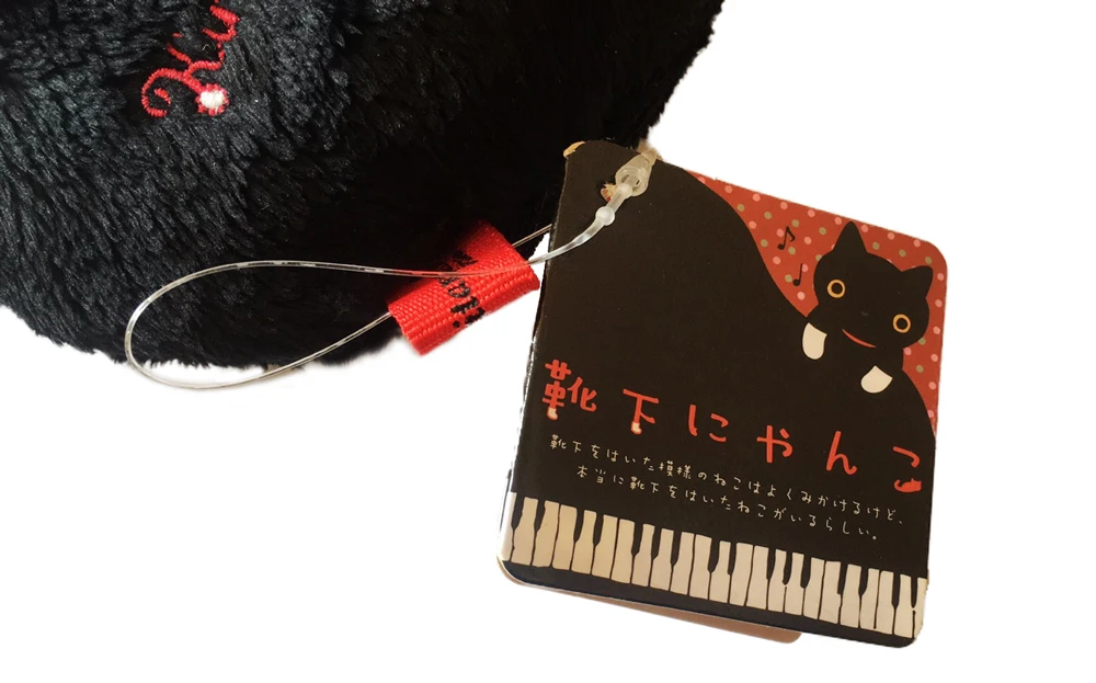 Симпатичный кошелек для монет кутусита нианко с черной кошкой кошельки кавай