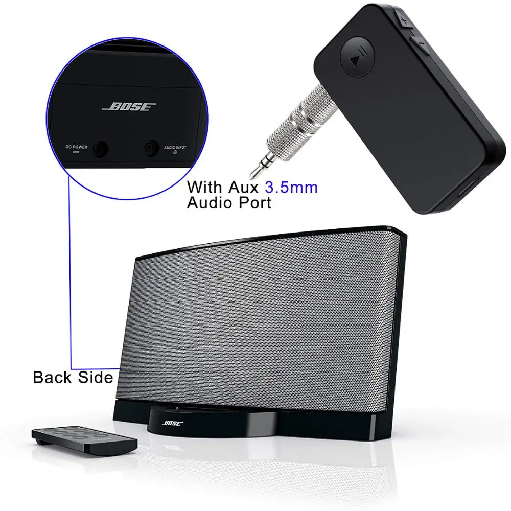 Музыкальный ресивер Bluetooth 4 1 беспроводной стереоадаптер громкой связи для дома и