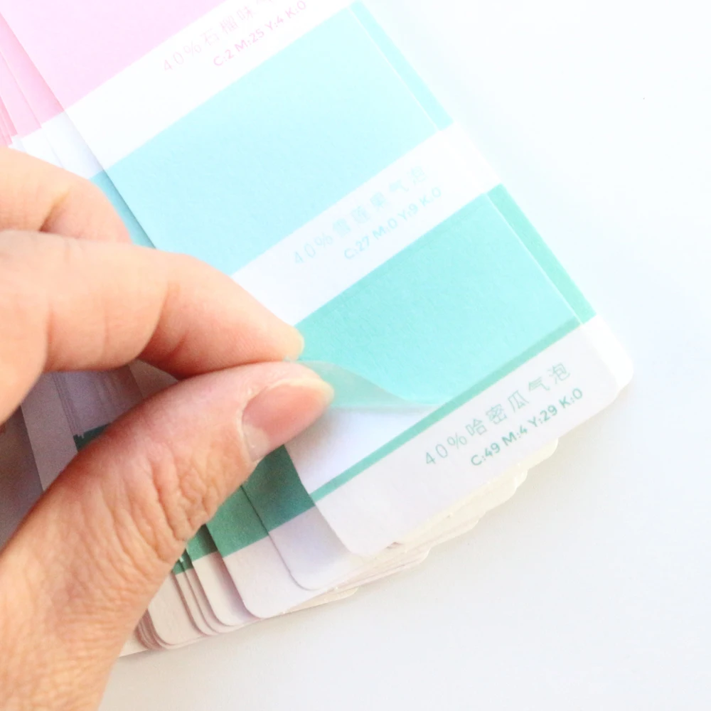 Милая креативная портативная цветная офисная и школьная самоклеящаяся этикетка