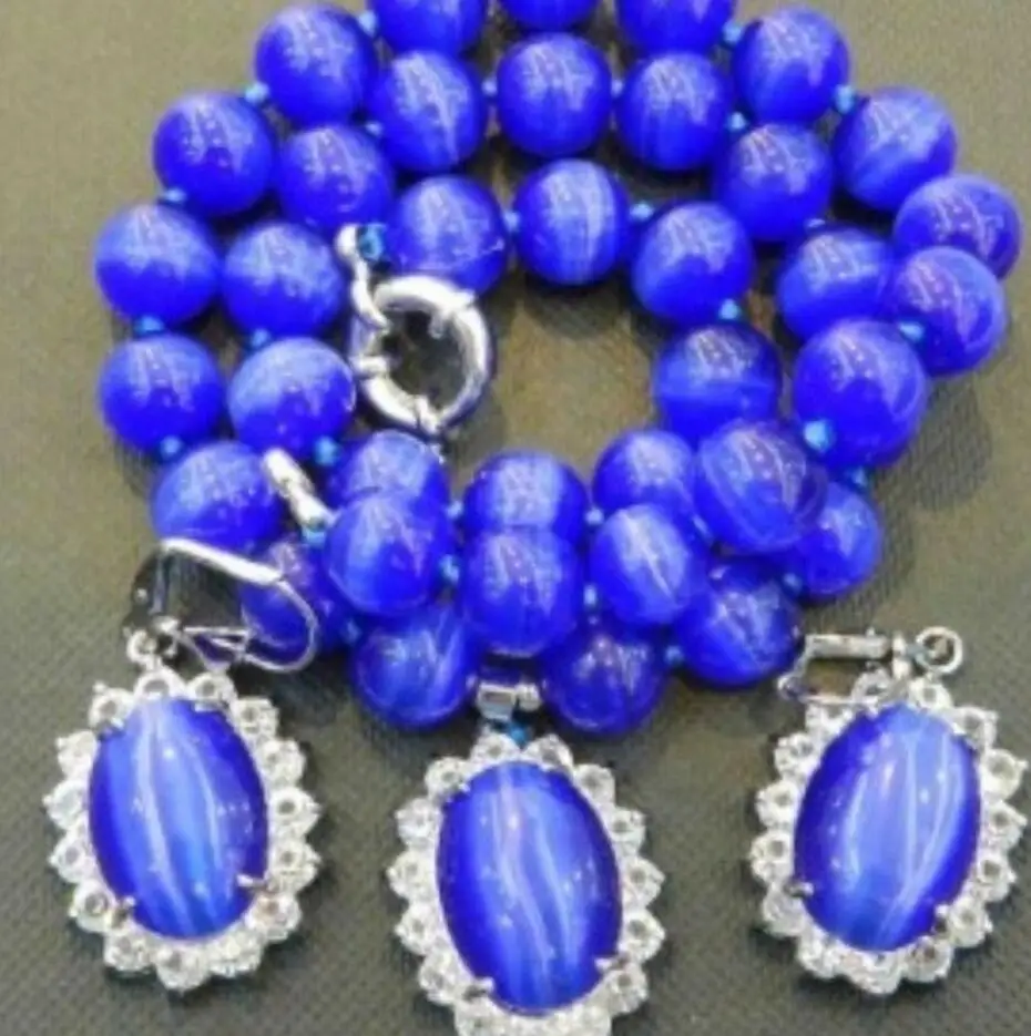 Бесплатная доставка сапфировые синие мексиканские круглые бусины с опалом