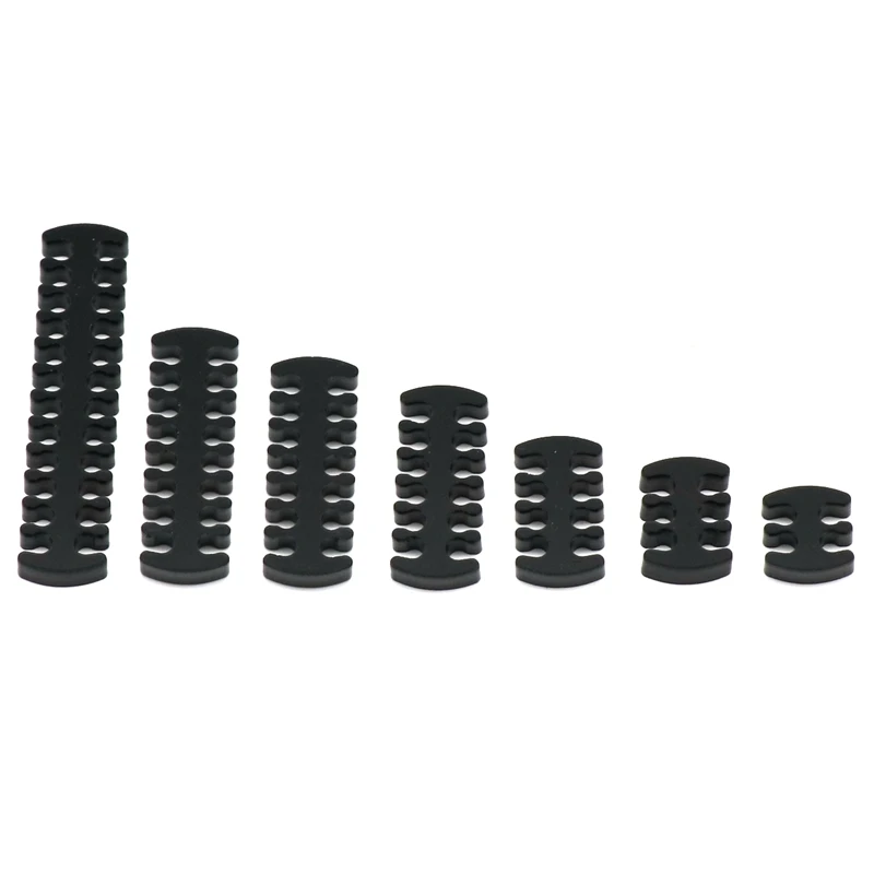 Angitu 4pin 6pin 12pin 14pin 16pin 18pin 24pin 6 Цветов Открытый акриловый кабель Combs 2pcs|Компьютерные