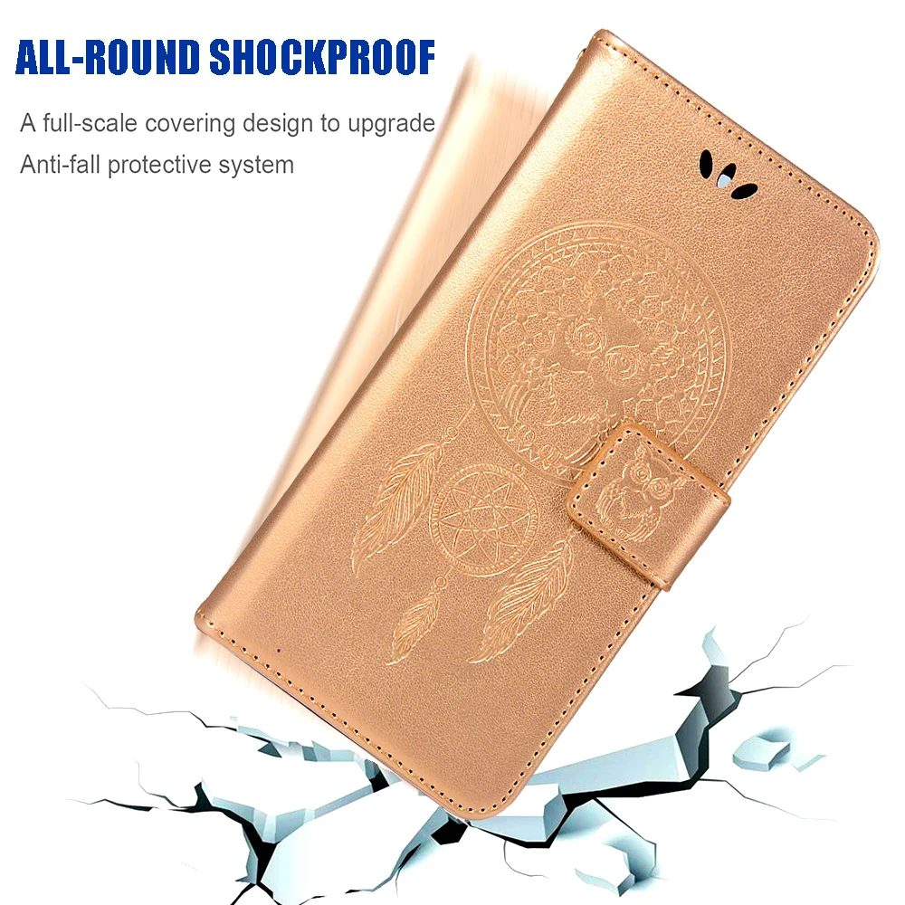 Чехол для телефона с рисунком совы Huawei Nova3i P Smart Plus Y9 2018 Enjoy 8 Honor 10 8X 8C 8A чехол книжка