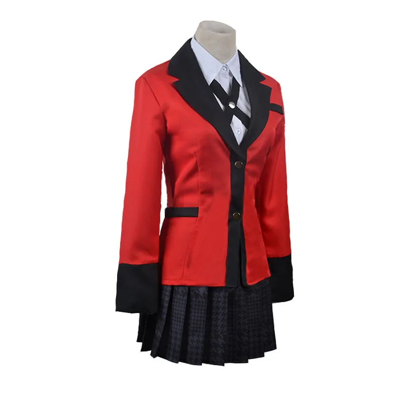 

Jabami Yumeko Cosplay Shoes Kakegurui Compulsive Gambler Yumeko Jabami Cosplay Costume and Wigs Halloween Woman Party Costumes