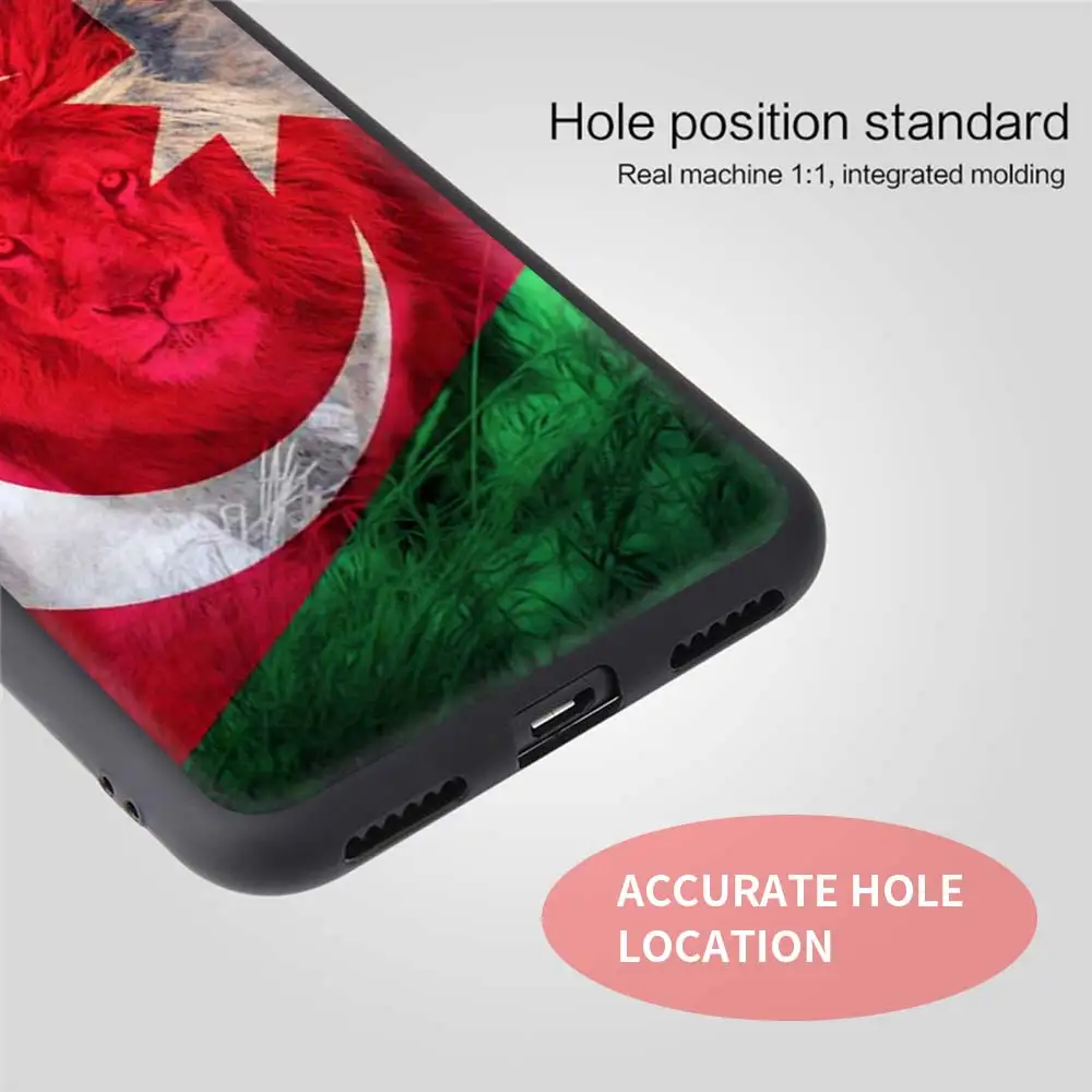 

6.15" For Huawei Honor 20 Lite Case Phone Cover for Honor 9X Pro 8X Play 9A 9s 8s Soft Silicone Black Shell Azerbaijan buta flag