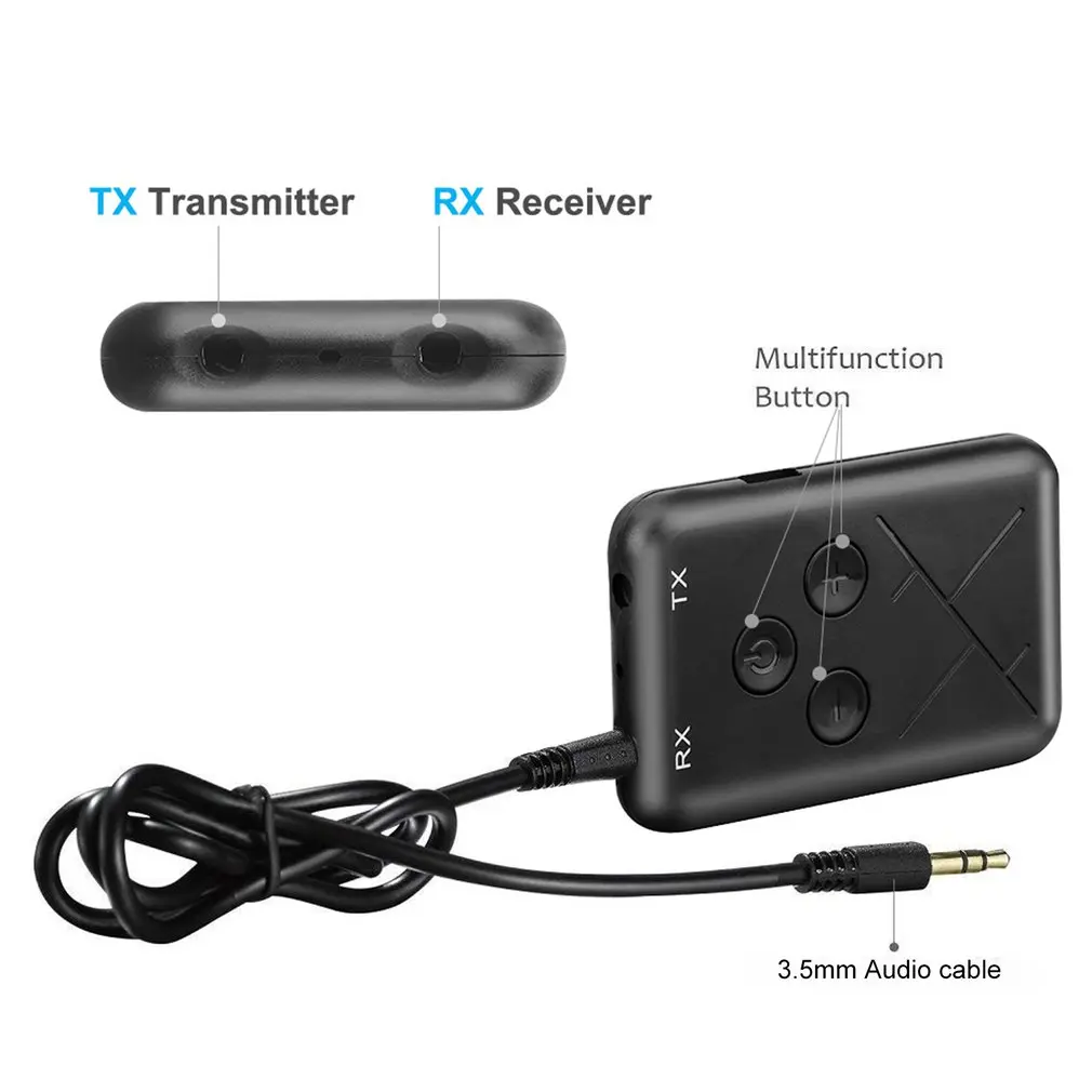 Bluetooth-совместимый приемник передатчик 2 в 1 стерео APTX беспроводной Aux аудио 3 5 мм